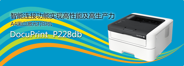 DocuPrint P228db A4黑白激光打印机