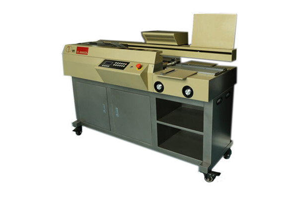 DC-8600SCB+全自动胶装机带排烟